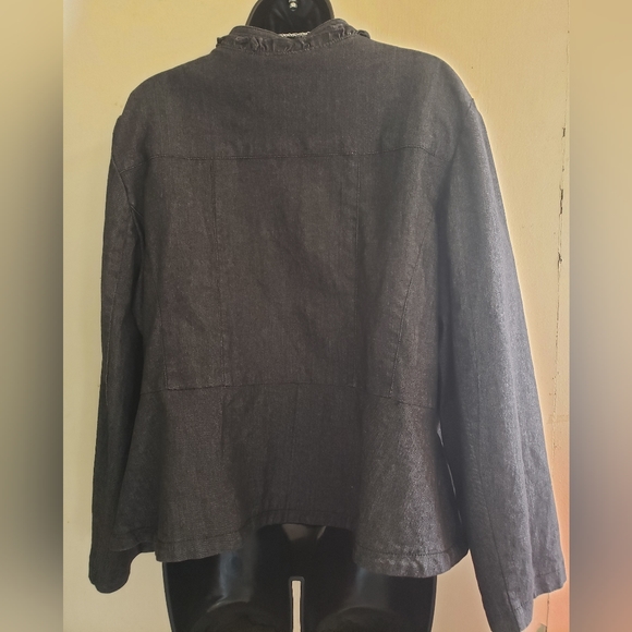 Sandro Studio/women's denim jacket - Picture 5 of 7